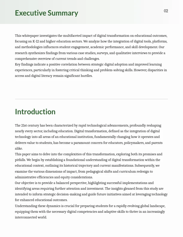 Academic Research and Industry Insights