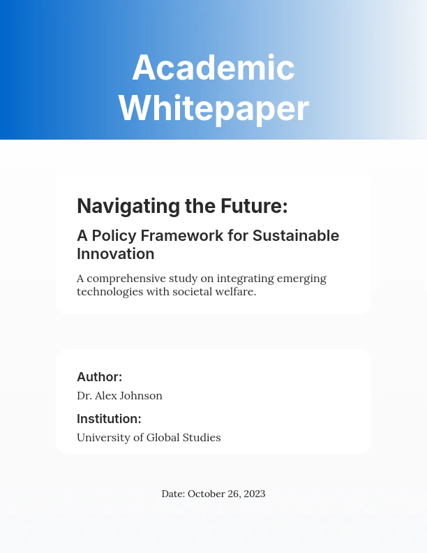 Academic Research and Social Impact Analysis