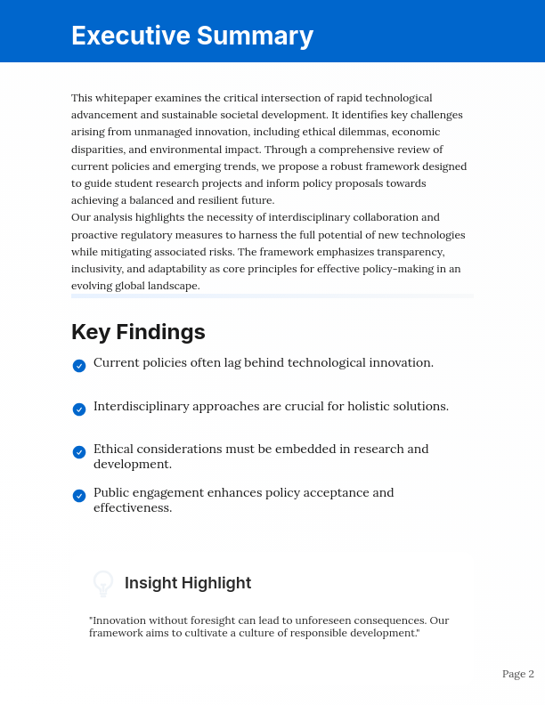 Academic Research and Social Impact Analysis