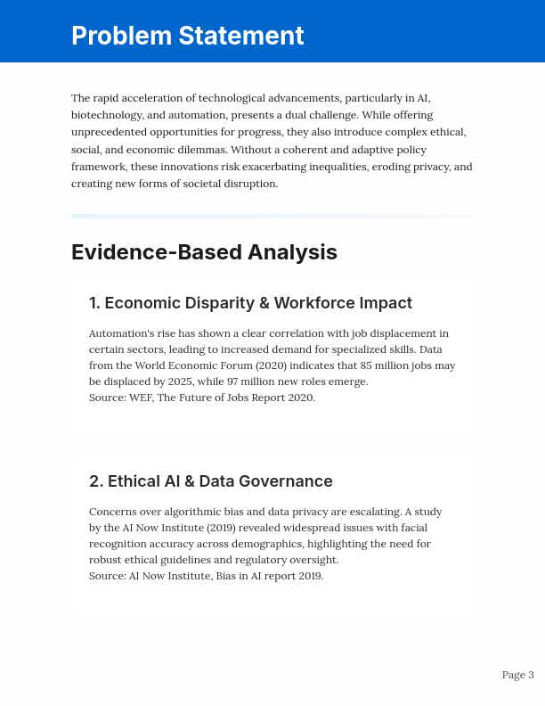 Academic Research and Social Impact Analysis