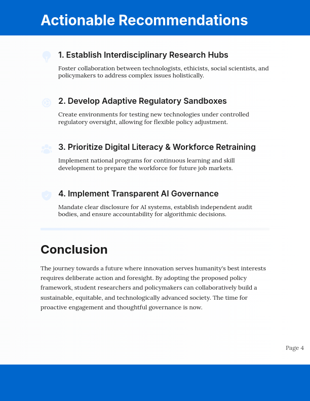 Academic Research and Social Impact Analysis