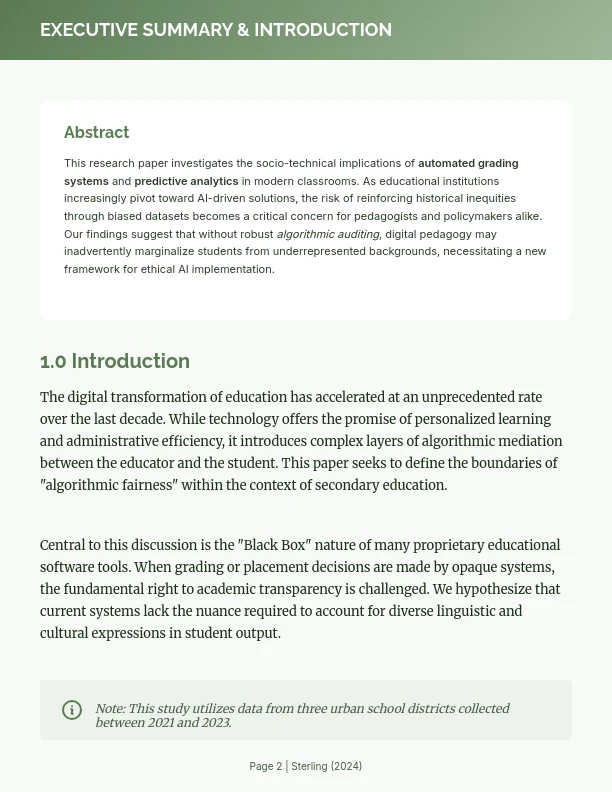 Academic Research Insights Whitepaper