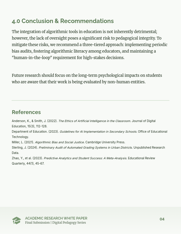 Academic Research Insights Whitepaper