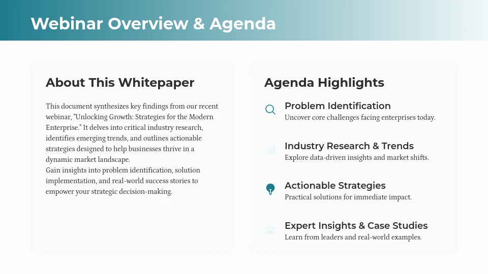 Strategic Webinar Engagement Guide